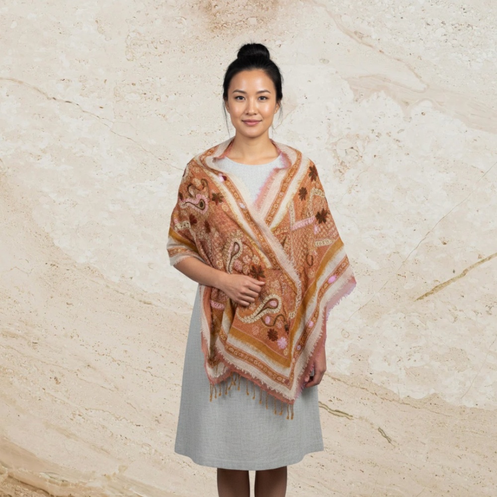 Athena Green Shawl/Scarf